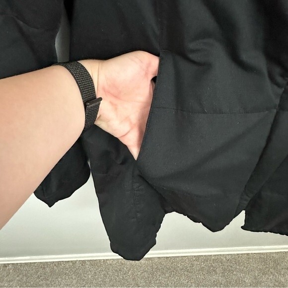 The North Face Black Long Pseudio Jacket Size Small - Picture 8 of 16